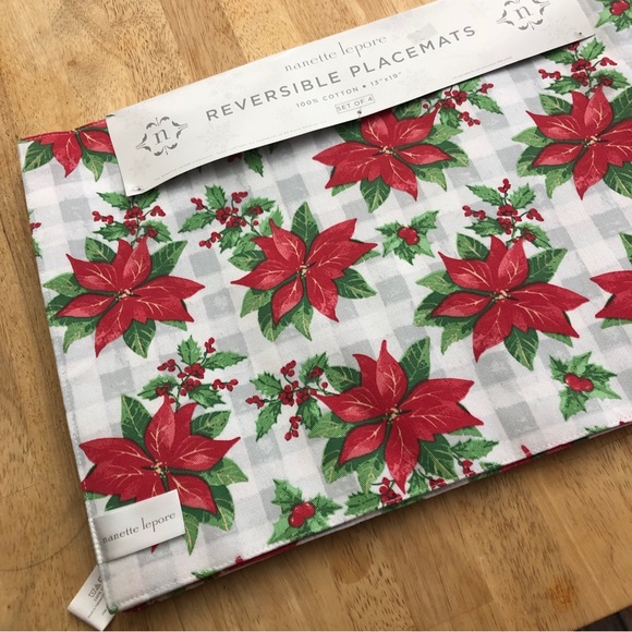 Nanette Lepore Reversible placemats - Picture 6 of 7